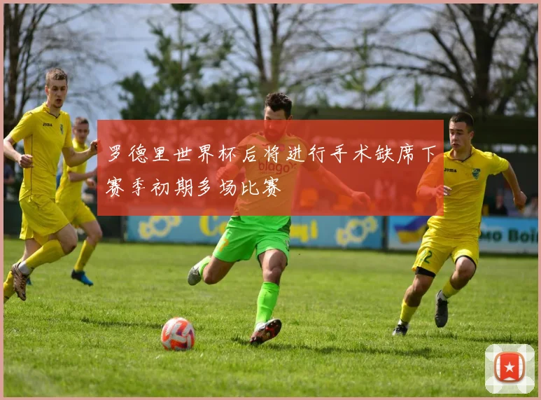 罗德里世界杯后将进行手术缺席下赛季初期多场比赛
